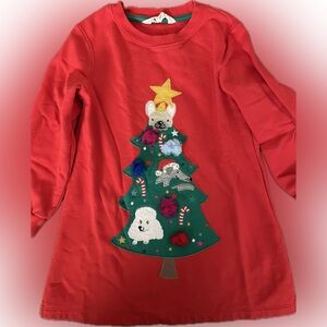 Mini Boden Red Knit Sweater